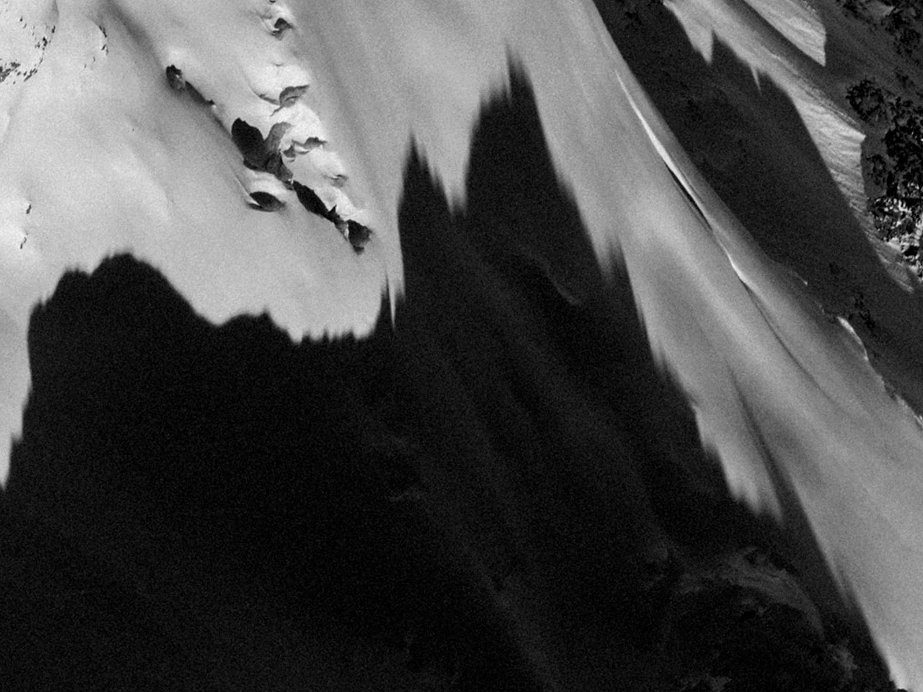 Snowboarding in the Swiss Alps with skin exposed to cold, wind and UV glare